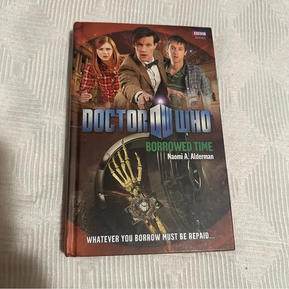 Lot of 2 Hard Back Doctor Who Books AUTONOMY and BORROWED TIME